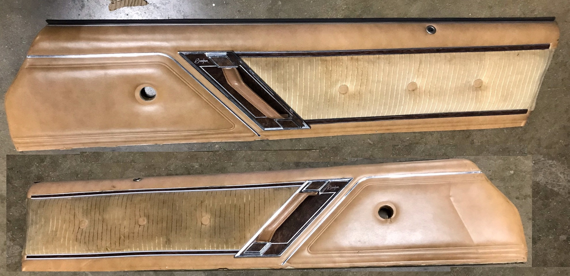 DOOR PANELS,USED TAN 79 CUTLASS SUPREME