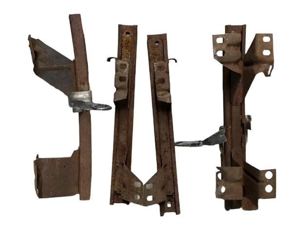 BUCKET SEAT TRACKS ,2 SEATS USED 66-70 GM B-BODY