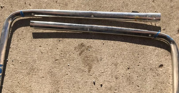 INSIDE REAR WINDOW MOLDINGS, UPPER PAIR 65 66 IMPALA