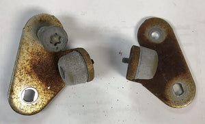 REAR SEAT BACK STOPS, 75-79 NOVA OMEGA HATCHBACK