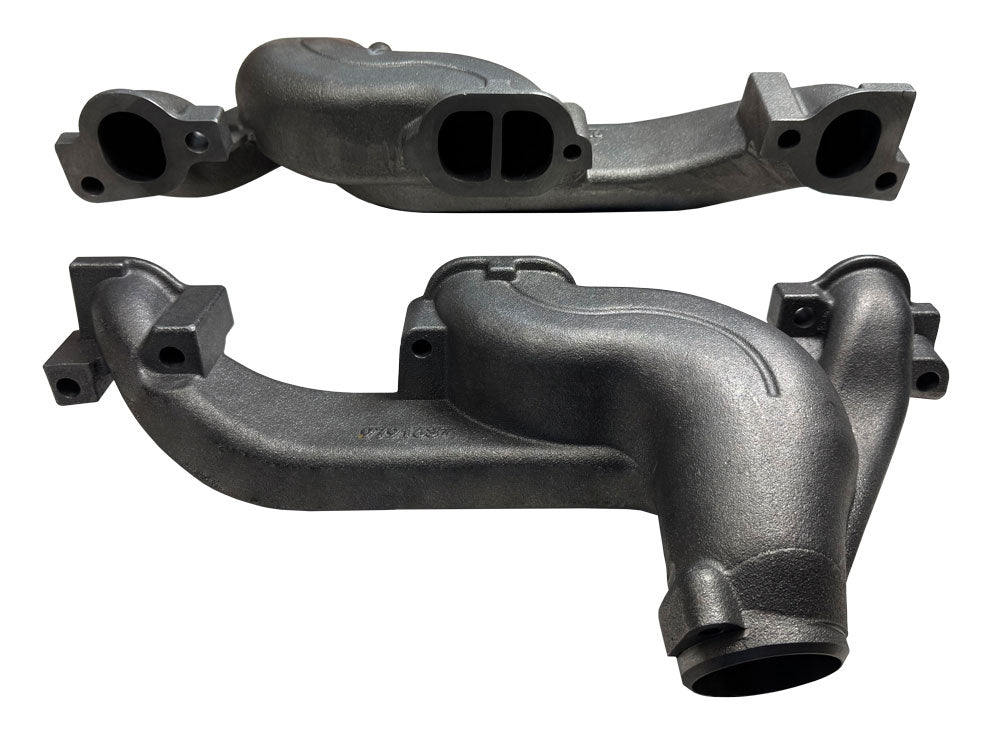 EXHAUST MANIFOLDS ,RAM AIR D PAIR NEW 64-67 GTO