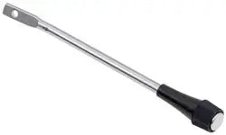 TURN SIGNAL LEVER, BLACK&CHROME KNOB 79-81 CHEVY