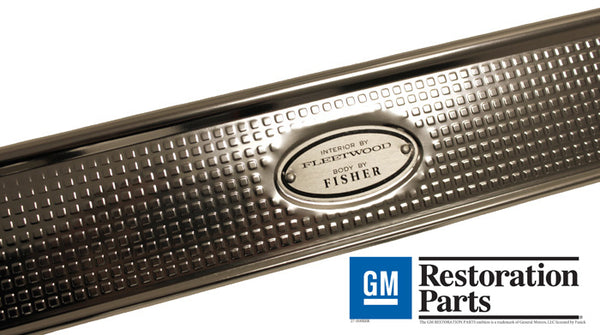 DOOR SILL PLATE , PAIR NEW 71-76 ELDORADO DEVILLE 2 DOOR