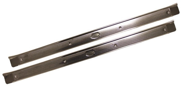 DOOR SILL PLATE , PAIR NEW 71-76 ELDORADO DEVILLE 2 DOOR