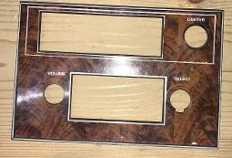 RADIO BEZEL ,USED  82 83 CUTLASS