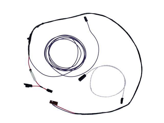 REAR DEFOGGER HARNESS, NEW 70-72 CHEVELLE SS