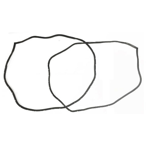 DOOR WEATHERSTRIPS, 4 DOOR FRONTS PAIR 68-74 NOVA X-BODY