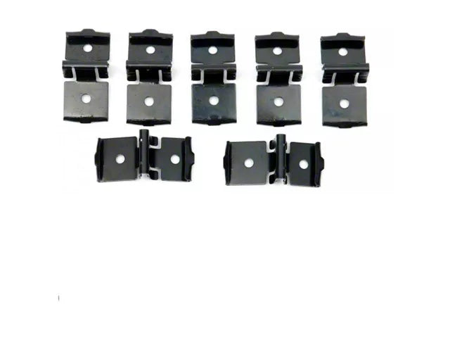 BED MOLDING CLIP KIT, 7PC 64-67 ELCAMINO