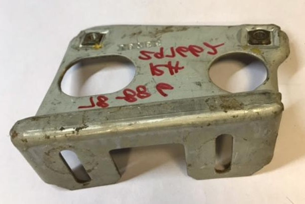 DOOR GLASS VERTICAL TRACK BRACKET, LEFT 78-88 G-BODY