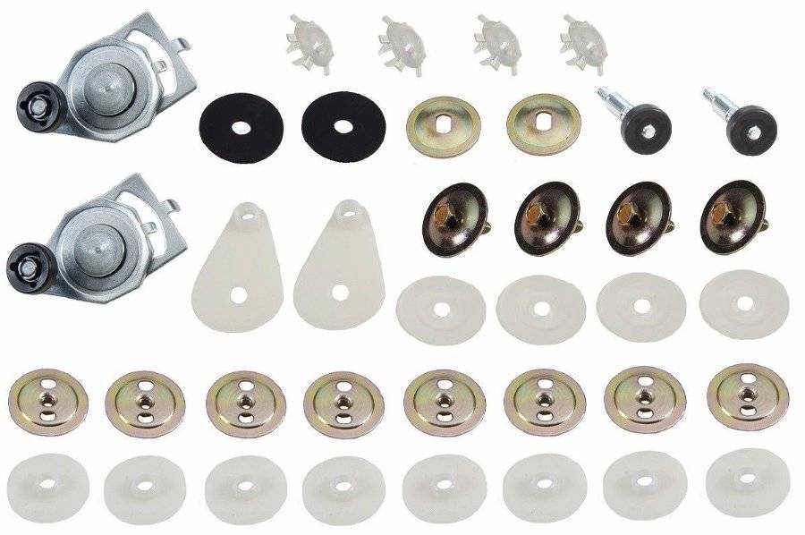 DOOR GLASS MOUNTING KIT 70-81 FIREBIRD TA CAMARO