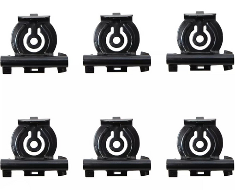 SIDE BED MOLDING CLIP KIT, 6PC 68-72 ELCAMINO