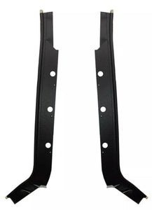 DOOR JAMB WINDLACE, 68-9 A-BODY PR BLACK NEW