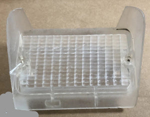 PARK LIGHT LENS, RH, CLEAR, 69 CUTLASS, USED