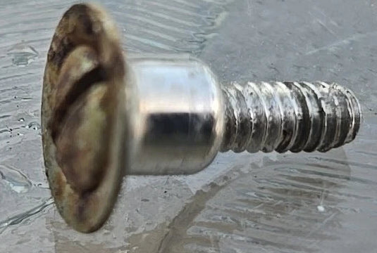 SUNVISOR PIVOT SCREW , 71-77 A- B- C- E-F -BODY