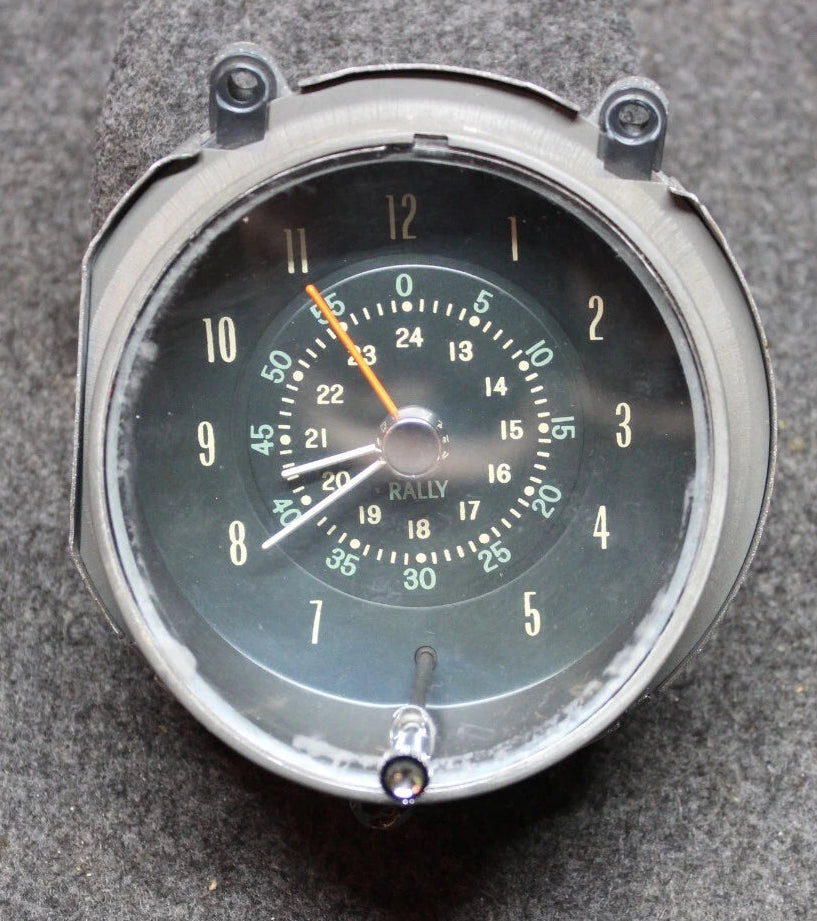 DASH CLOCK, USED 68 GTO LEMANS TEMPEST