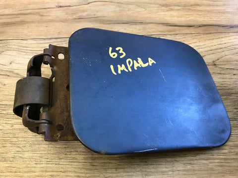 GAS DOOR, USED 63-4 IMPALA BELAIR
