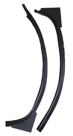 DOOR JAMB WINDLACE ,NEW PR BLACK 70-2 A-BODY