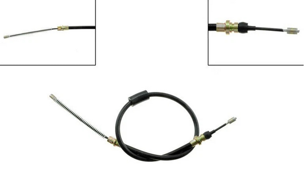 PARK BRAKE CABLE, REAR, 64-72 GTO LE 69-72 GP 67 A-BODY, NEW