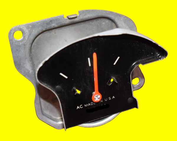 GAS GAUGE ,w/WARN LIGHTS, USED 64 CHEVELLE