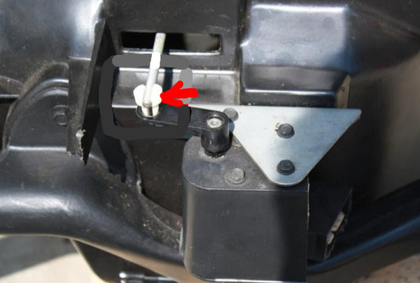 TEMP DOOR ROD RETAINER ,NEW 78-88 G-BODY