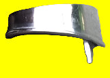 FRONT ANTENNA BASE BEZEL, 65-67 CHEVELLE
