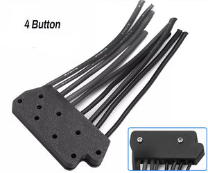 WINDOW SWITCH PLUG, 4 WAY NEW 64-77 GM CARS