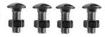 BUMPER BOLT KIT, FRONT OR REAR 4PCS 64-67 CHEVELLE