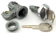 DASH GLOVE BOX LOCK ASSEMBLY ,SOME 69-81