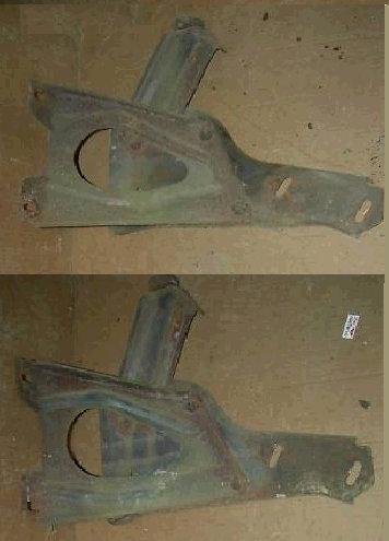 FRONT BUMPER BRACKETS ,6 PCS USED 76 FIREBIRD TA