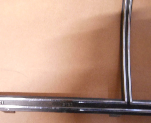 DASH CLUSTER BEZEL ,CHROME USED 67 IMPALA