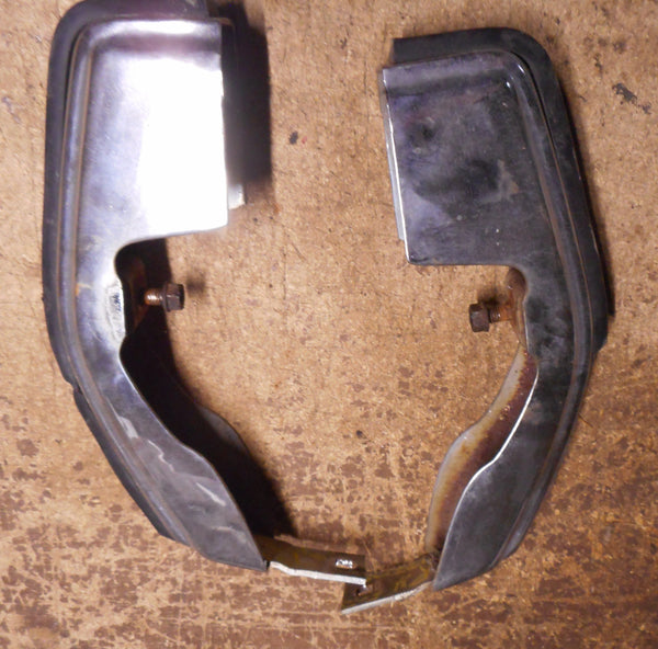 FRONT BUMPER GUARDS ,USED 73 CAPRICE IMPALA