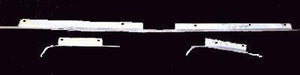 TRUNK LID MOLDING, CONV, CS, 70-2 CU SUPREME, 3 PCS, THIN, USED