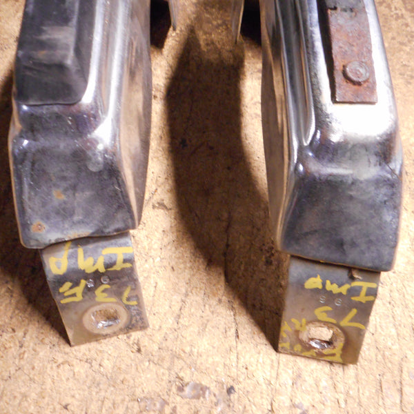 FRONT BUMPER GUARDS ,USED 73 CAPRICE IMPALA