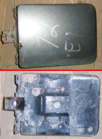 GAS DOOR, USED, 68-72 EL CAMINO STA WAG