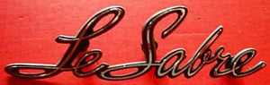QUARTER EMBLEM, LESABRE, 69-70, USED, EACH