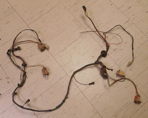 TAILLIGHT HARNESS ,w/BULB SOCKETS USED 71 72 CHEVELLE