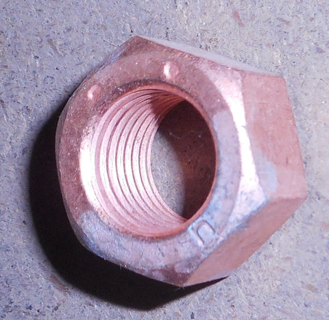 BRAKE SHOES ANCHOR BOLT NUT, NEW, 61-88, w/9.5" DRUM