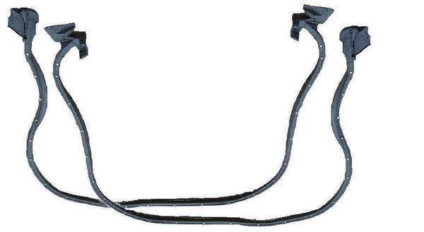 DOOR WEATHERSTRIPS, PAIR, NEW, RUBBER, 78-88 CUTLASS REGAL