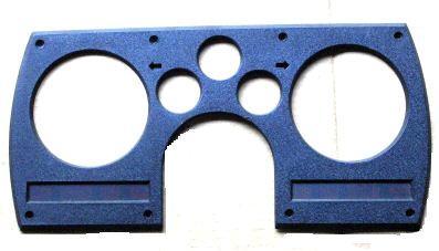 DASH GAUGE BEZEL, 86-7 CA, PLASTIC PLATE, USED