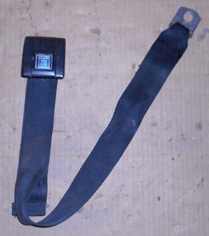 SEAT BELT BUCKLE, STANDARD, GM, w/GM LETTERS, BLACK, USED