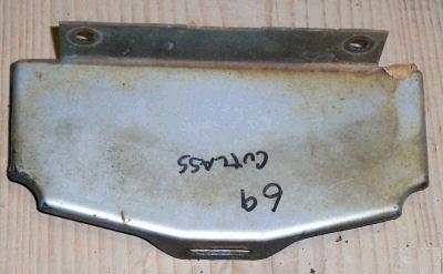 BETWEEN GRILL FILLER PANEL ,USED 69 CUTLASS 442