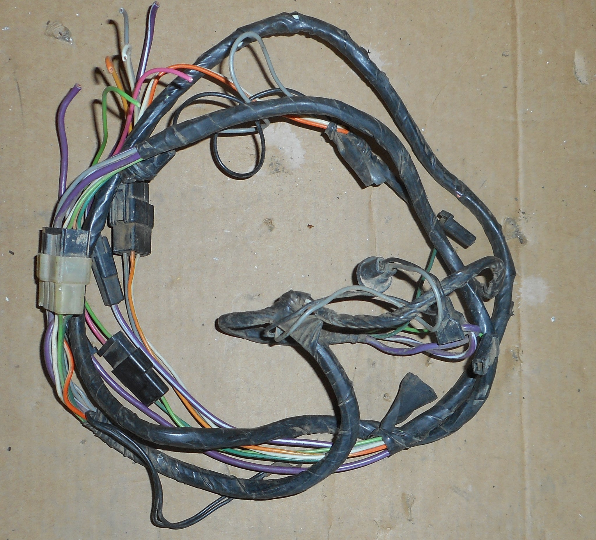 NEW Radio Dash & Speaker Harness For 1970-72 Chevelle, Monte Carlo, Camaro, Nova – AM/FM Mono, Made In USA