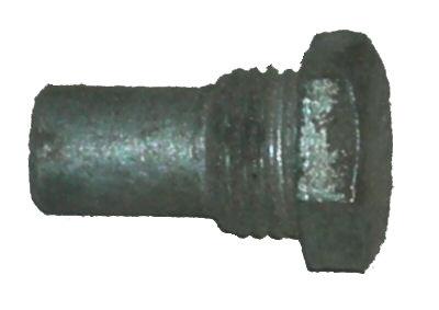 CONV TOP PIVOT BOLT, 62-70 GM, HEX HEAD, ROUND, SHNK THREAD, USED