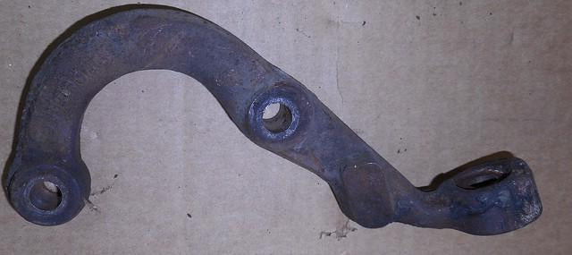 STEERING ARM, LEFT, QUICK RATIO, USED, 67-68 CAMARO