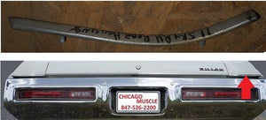 QUARTER PANEL EXTENSION MOLDING OR TRIM, RIGHT SIDE, EACH, USED