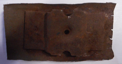 REAR SEAT BACK MOUNT PLATE ,USED 64-72