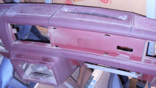 DASH PAD ,MAROON USED 81-88 MONTE ELCAMINO
