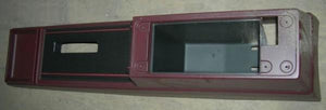 CONSOLE ASSEMBLY, BURGUNDY, USED, 78-88 monte elcamino