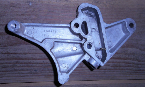 SMOG PUMP BRACKET, ALUMINUM, V8, 67 PONTIAC