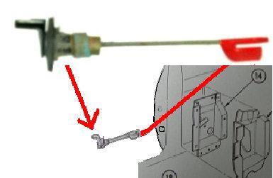SEAT BELT RELEASE SWITCH, RIGHT, ON JAMB, USED, 78-88 G-BODY